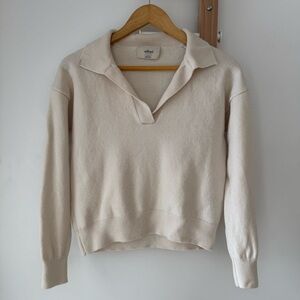 Wilfred Clara Merino wool Sweater - Light Birch